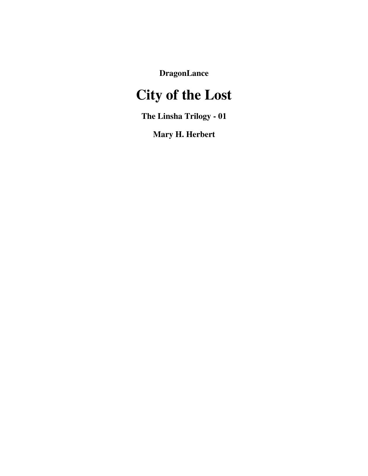 City of the Lost