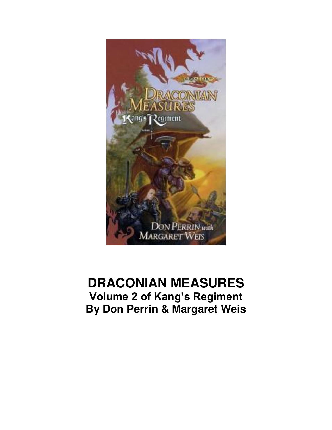 Draconian Measures